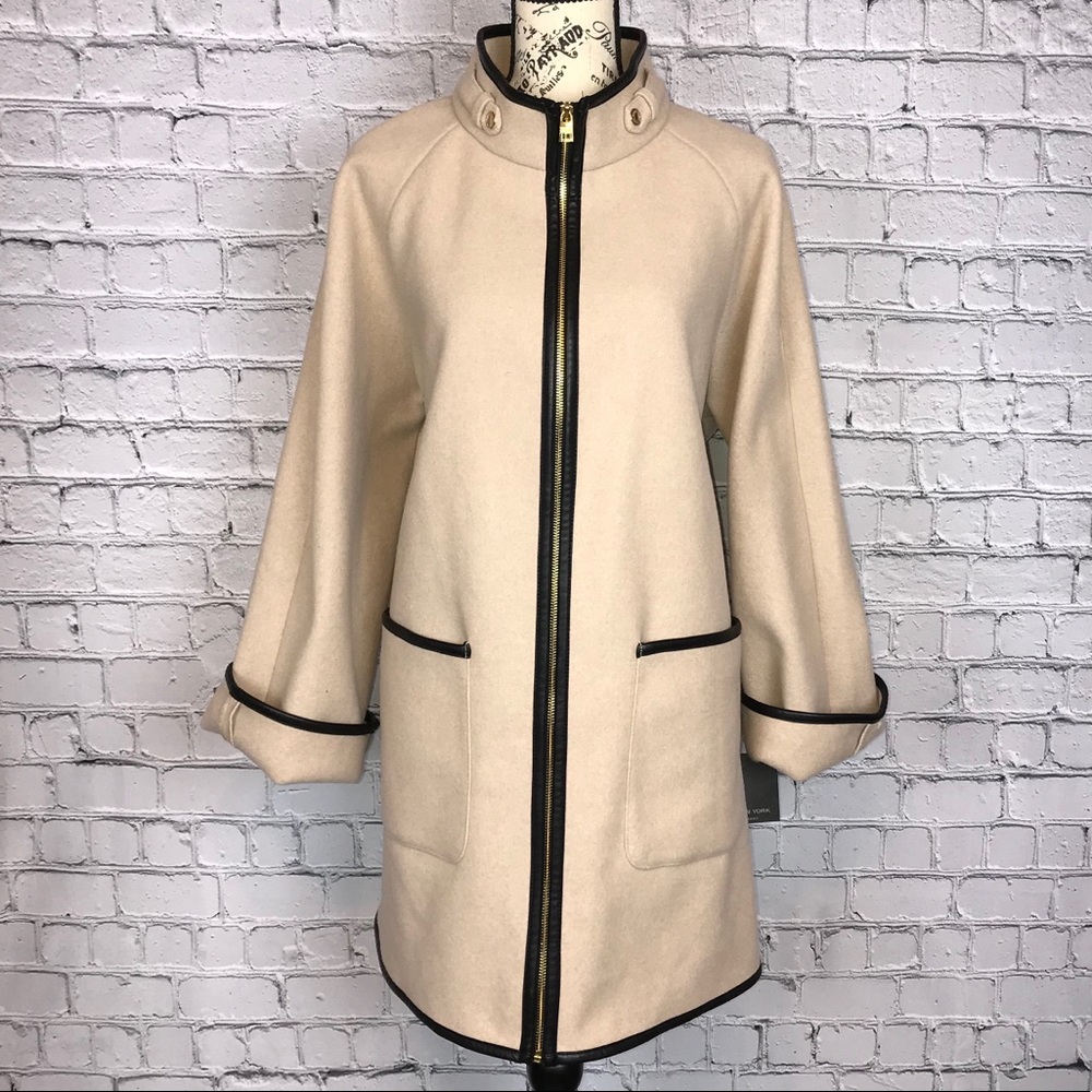 Marc New York Andrew Marc Women’s Heather Palomino Full Zip Long Elegant Coat XL